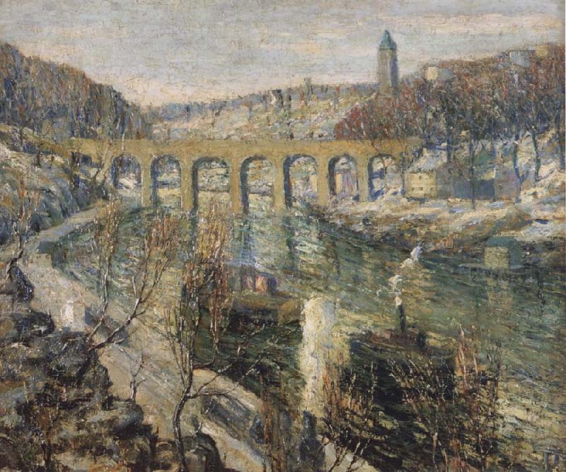Ernest Lawson The Bridge oil painting image